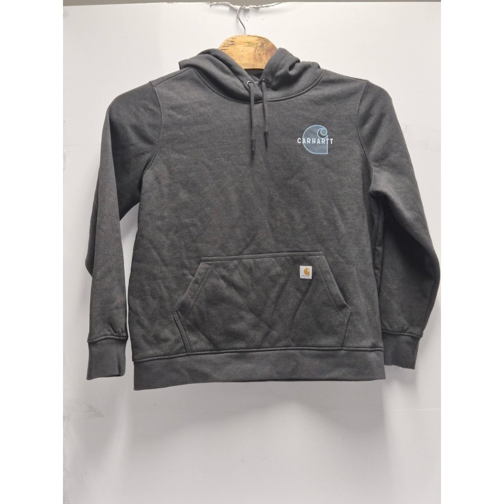 Carhartt Rain Defender Relaxed Fit Gray‎ Hoodie Youth XL(16-18)